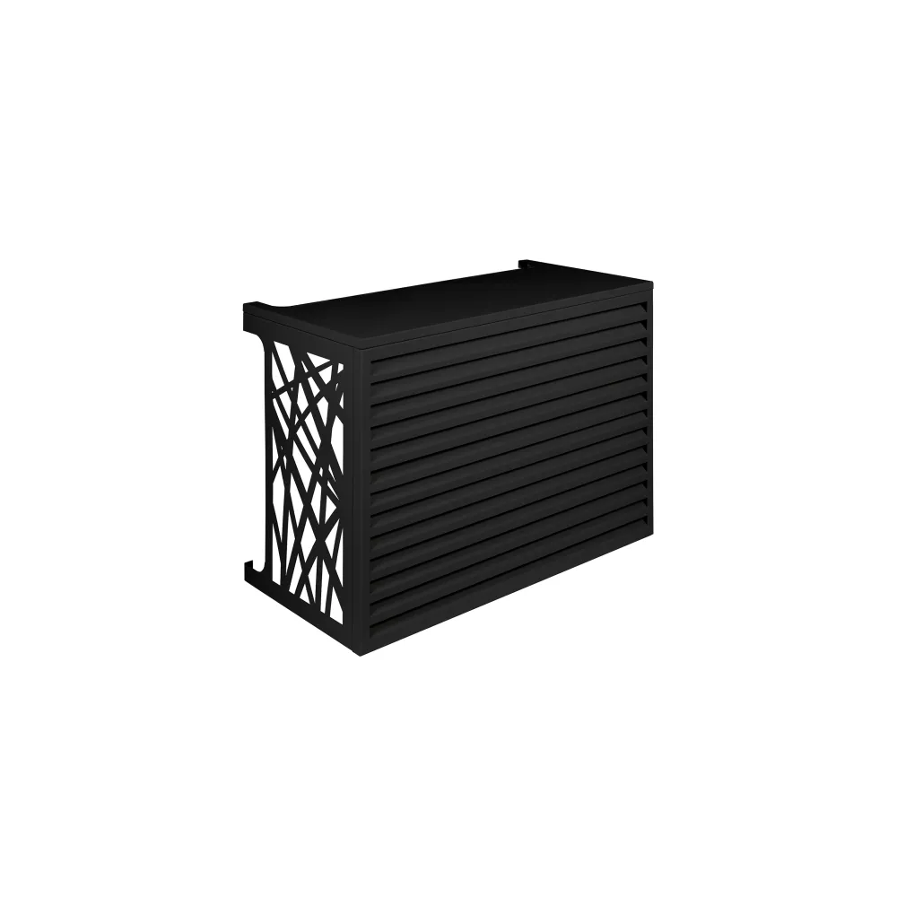 CACHE CLIM DECO MIXTE GRIS ANTHRACITE 1150x610xH975