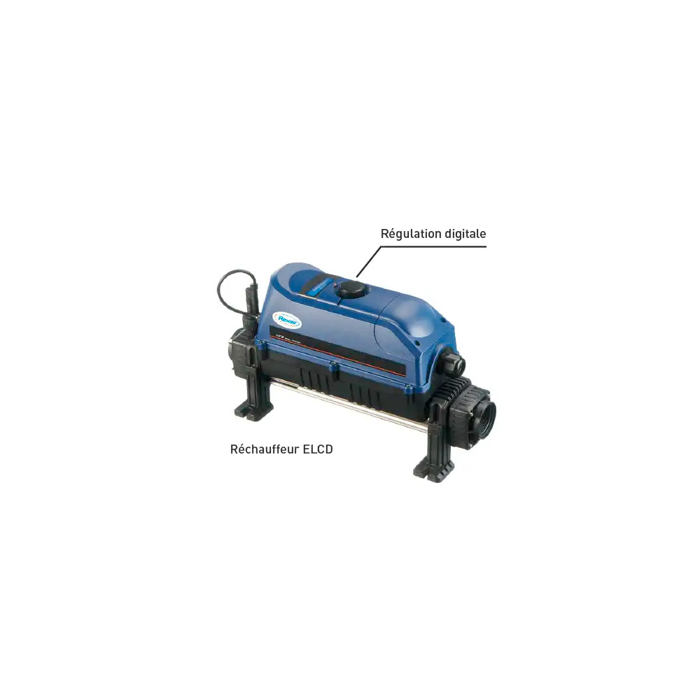 RECHAUFFEUR ELEC.ELC12D REGUL.DIGIT.400V/3