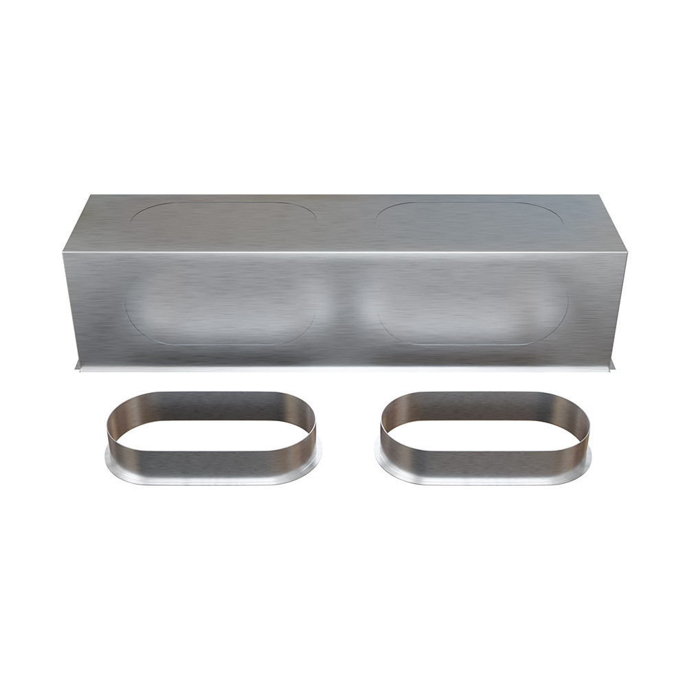 PLENUM SOUF.GRILLE LINEAIRE PLDD800X200
