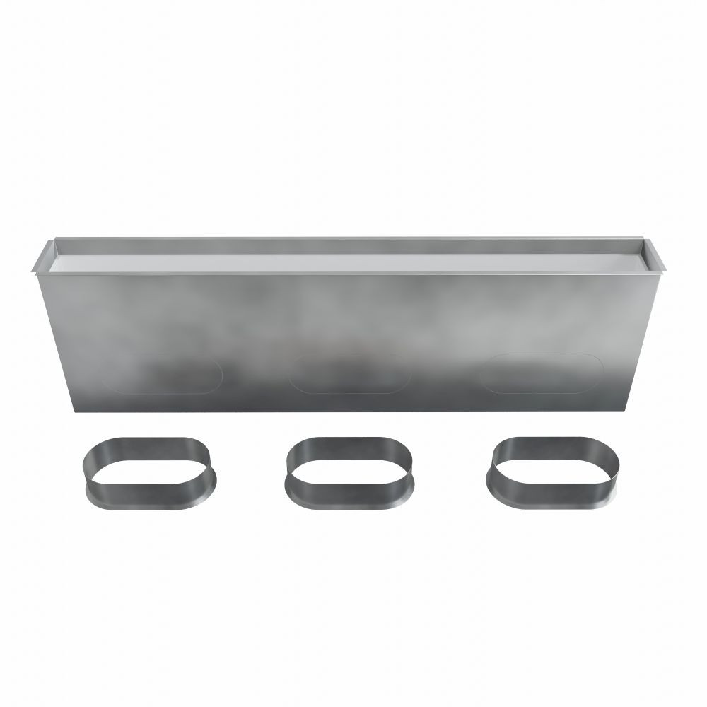 PLENUM SOUF.GRILLE LINEAIRE PLGSL1000X100